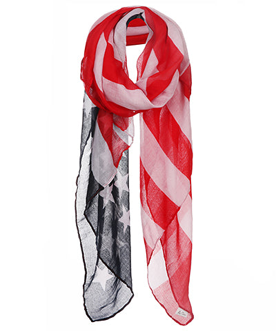 American Flag Scarf