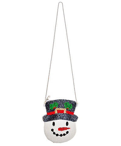 Frosty Beaded Purse