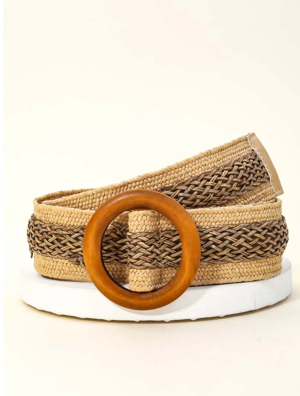 Braided Buckle Belt