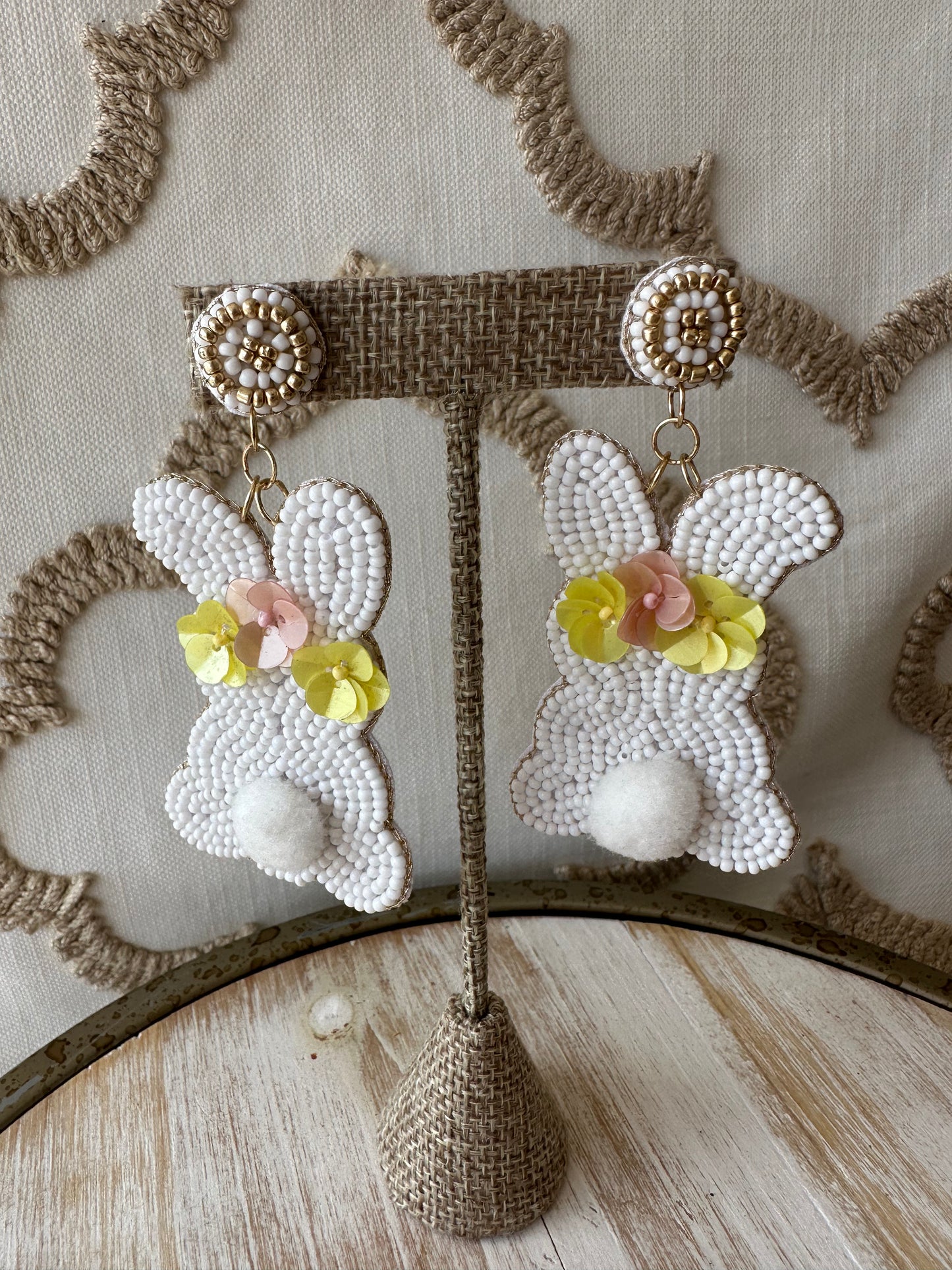 Cottontail Bunny Earrings