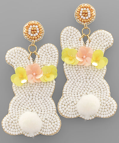 Cottontail Bunny Earrings