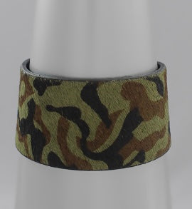 Camouflage Cowhide Bracelet