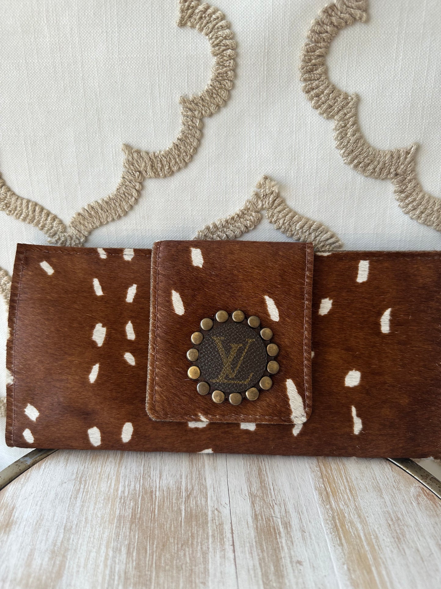 Upcycled Clutch Wallet